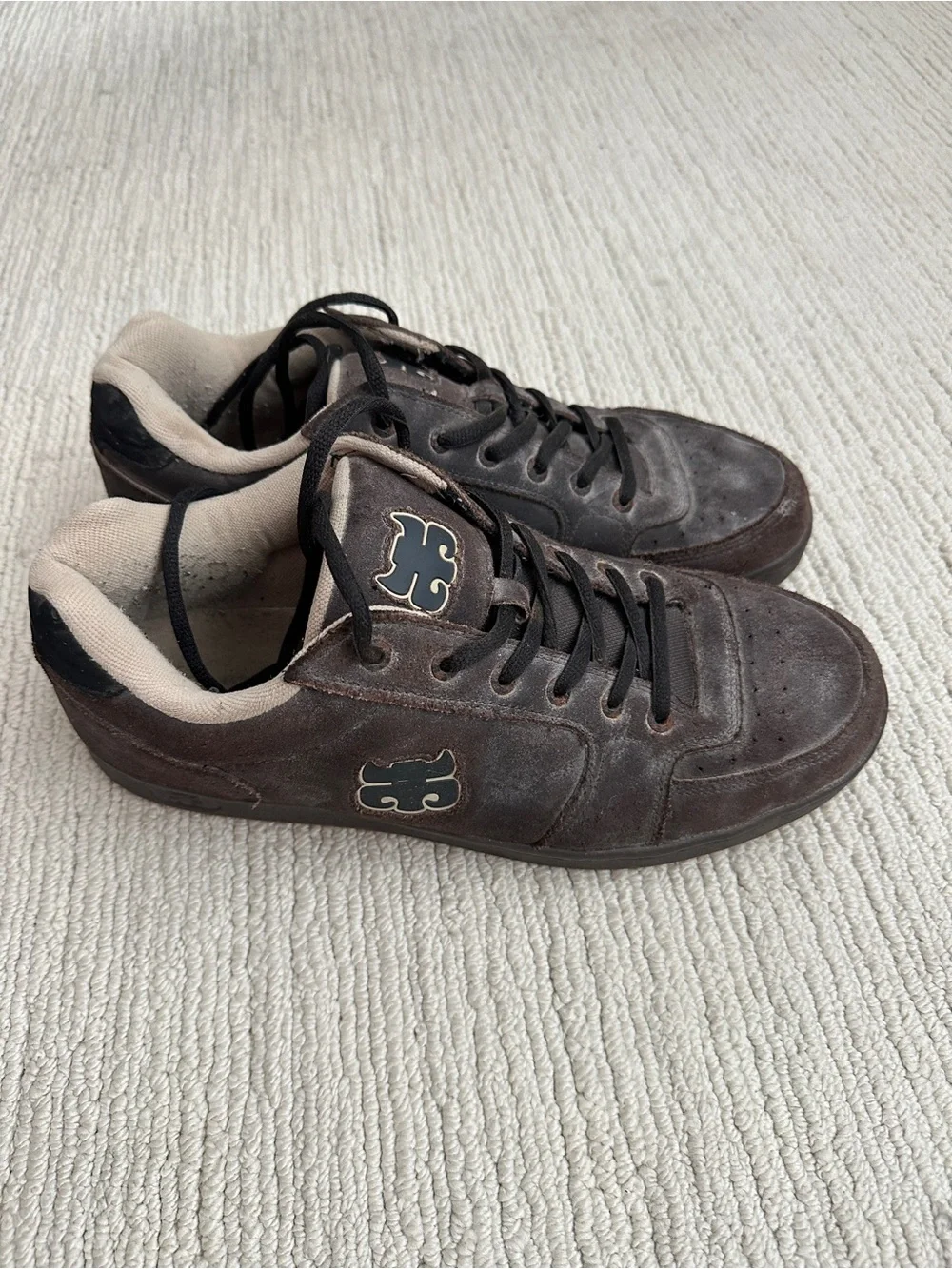 ipath Brown Suede Skate Sneakers